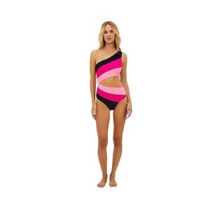 Beach Riot Joyce One Piece Swimsuit Women’s Multicolor Colorblock